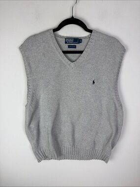VTG Polo Ralph Lauren Sweater Vest - Men's XL
